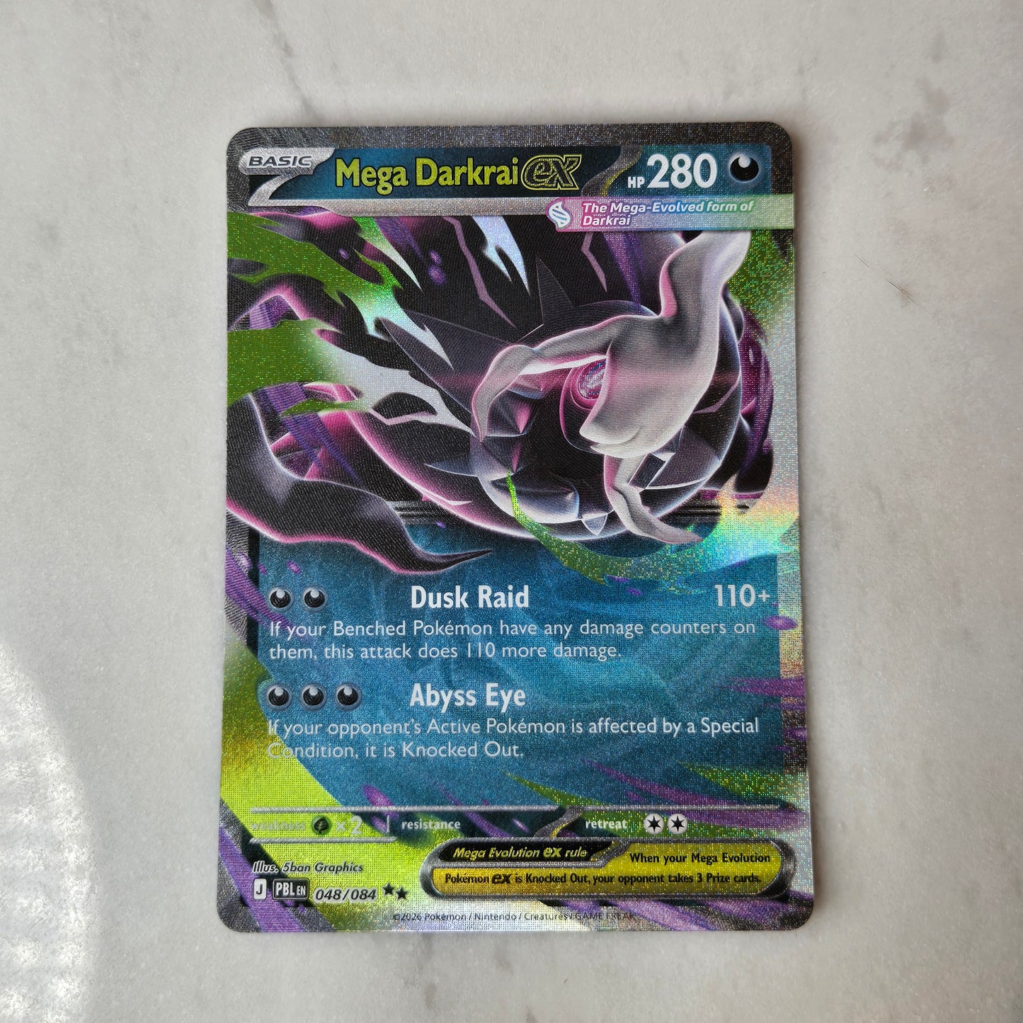 mega darkrai ex