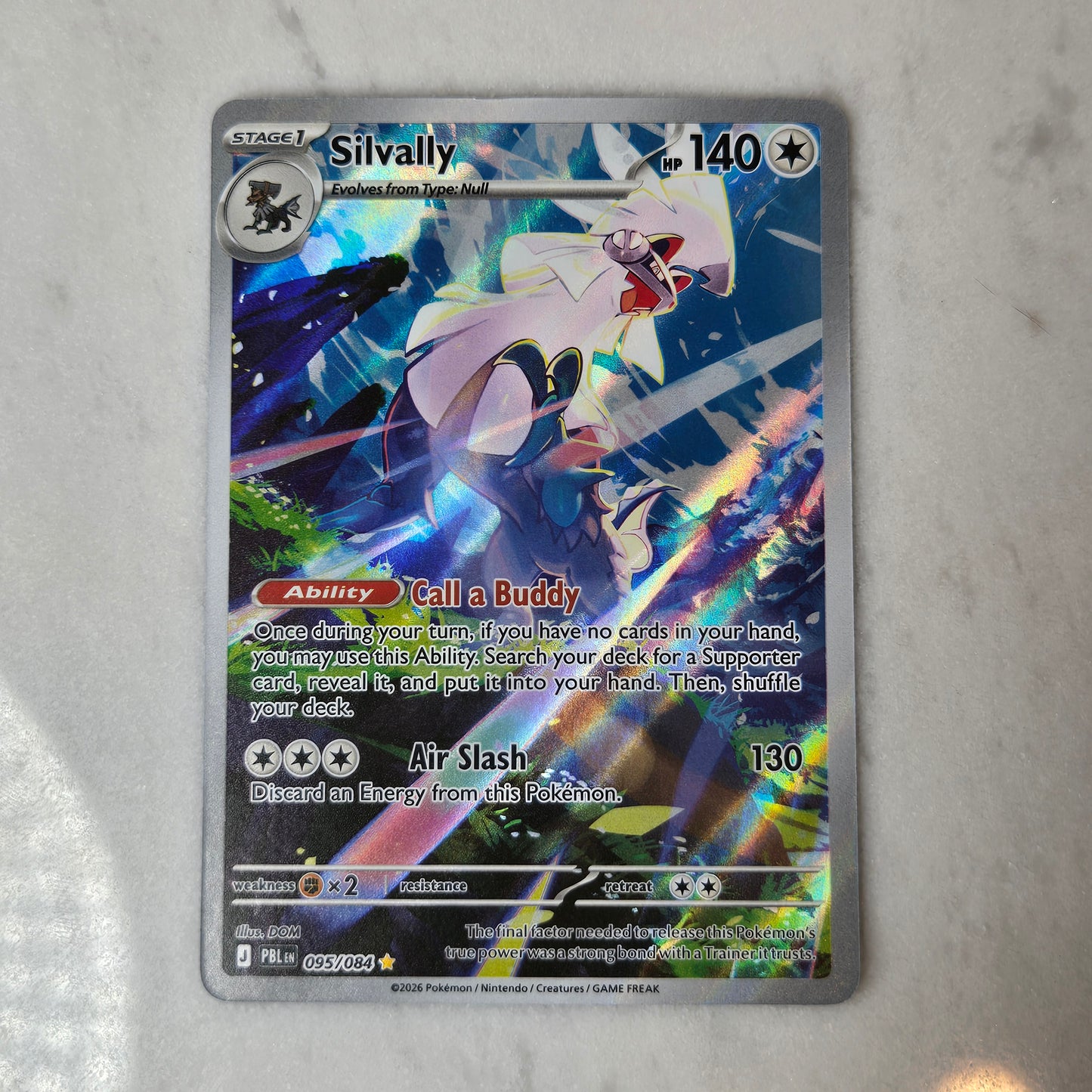 silvally illustration rare