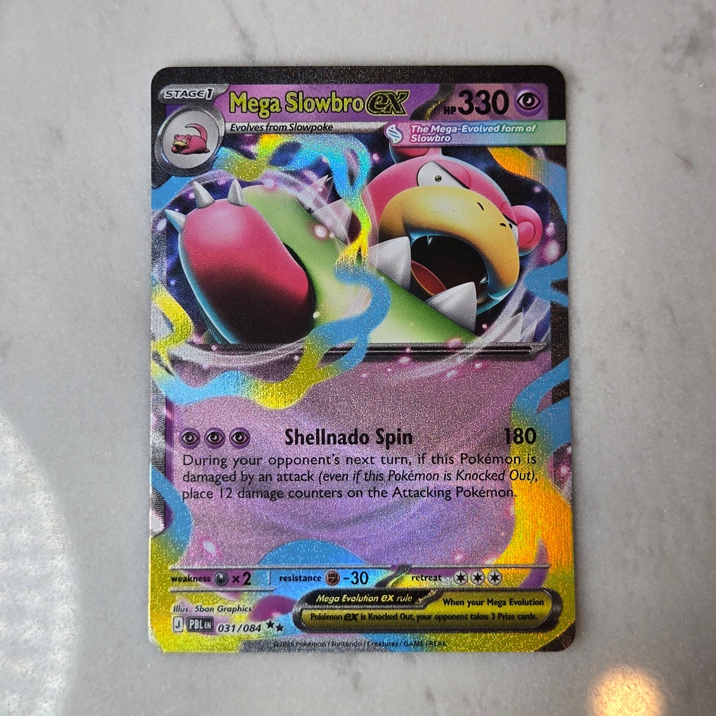 mega slowbro ex