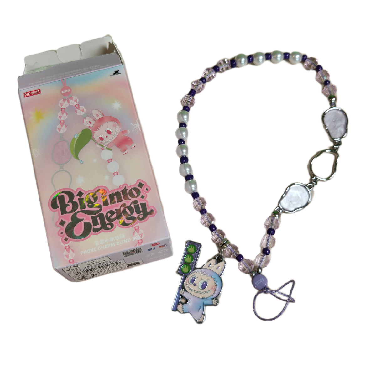 labubu phone charm (luck)