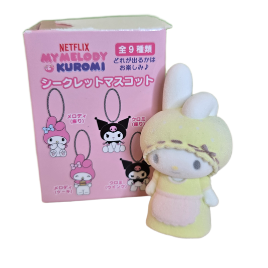 mama melody flocked keychain