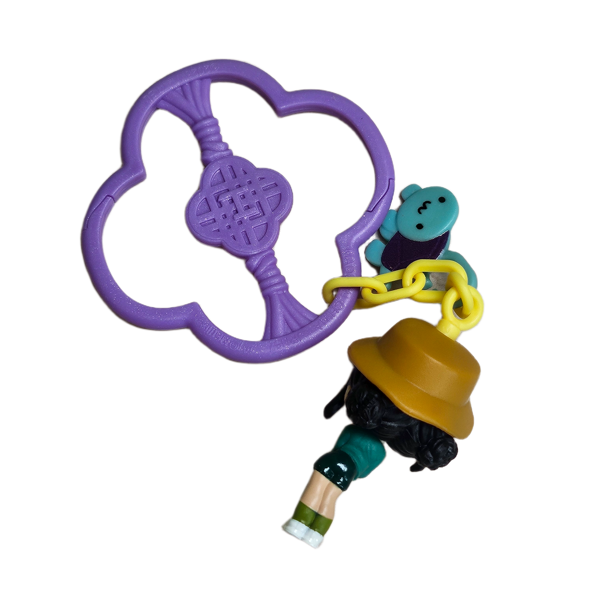 zoey keychain (hello friend)