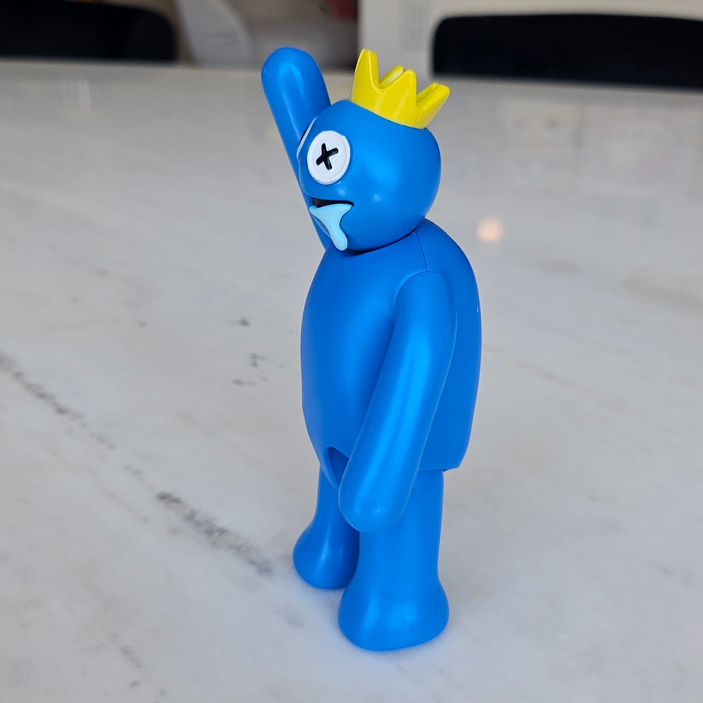 blue action figure