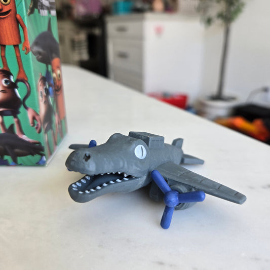 bombardiro crocodilo figure and cards