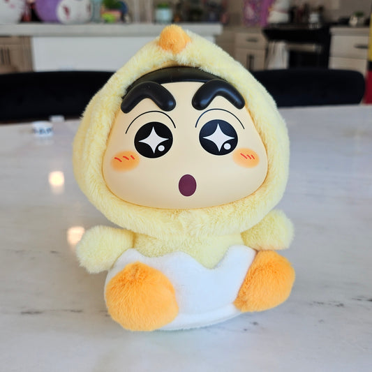 ducky crayon keychain