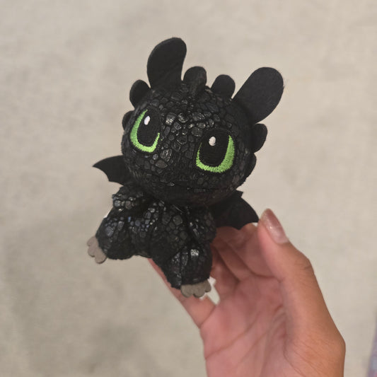 baby toothless plush
