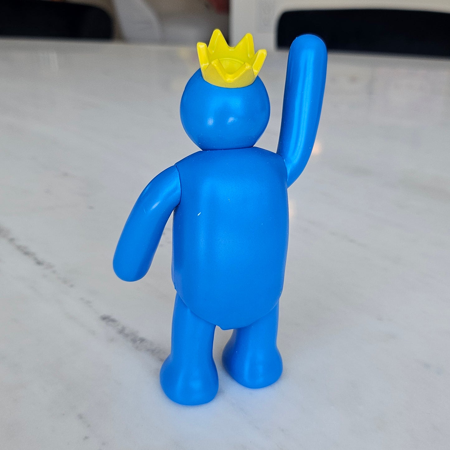 blue action figure