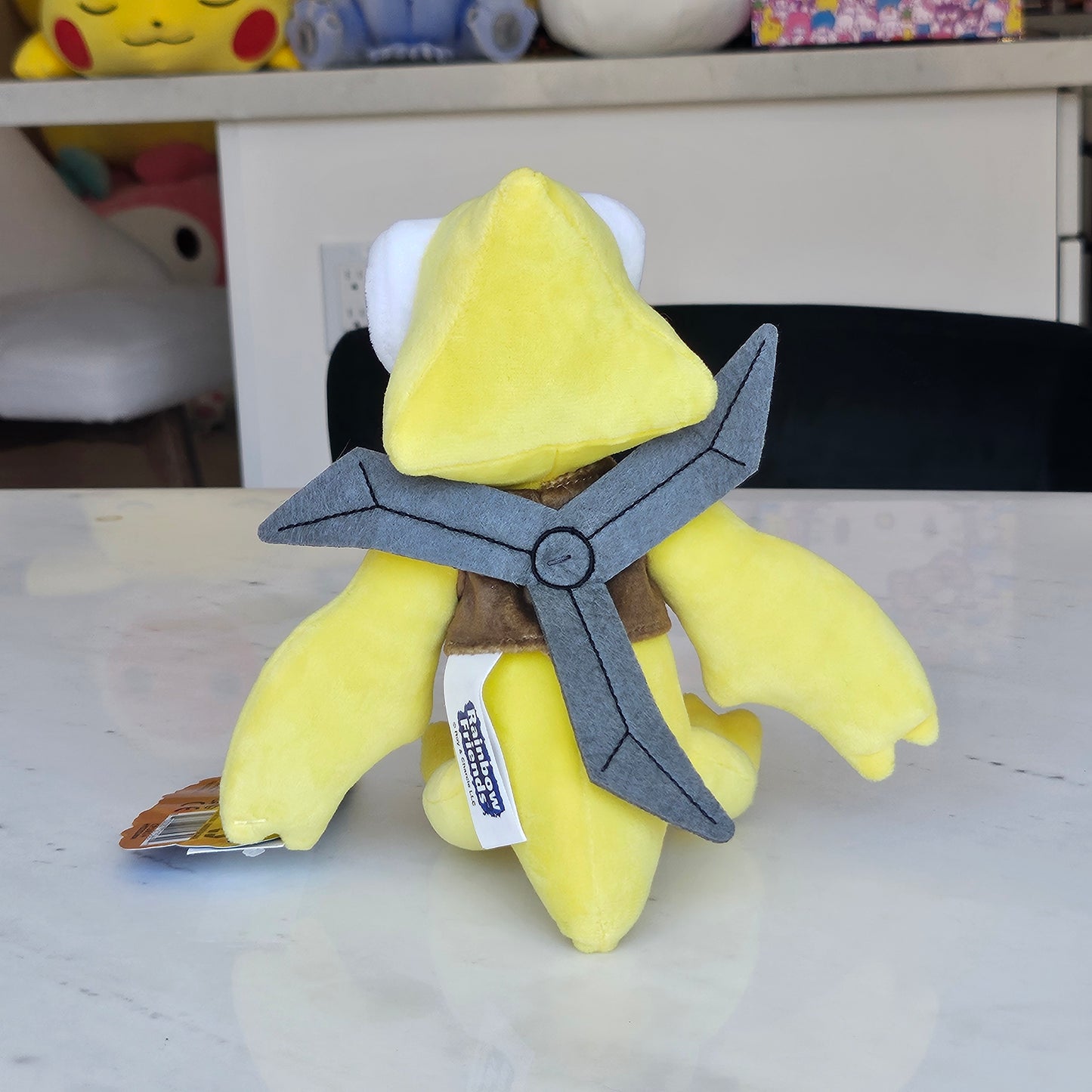 yellow plushie