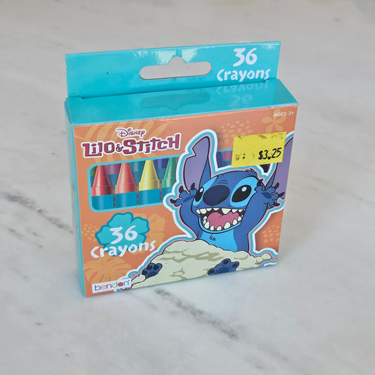 box of crayons