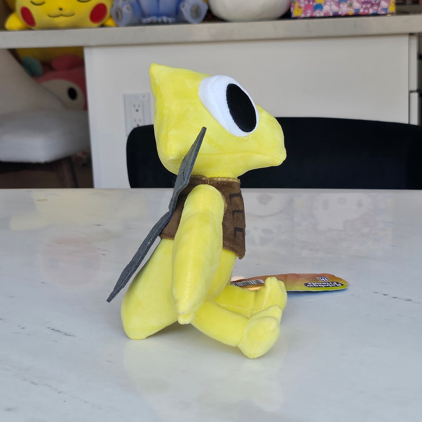 yellow plushie