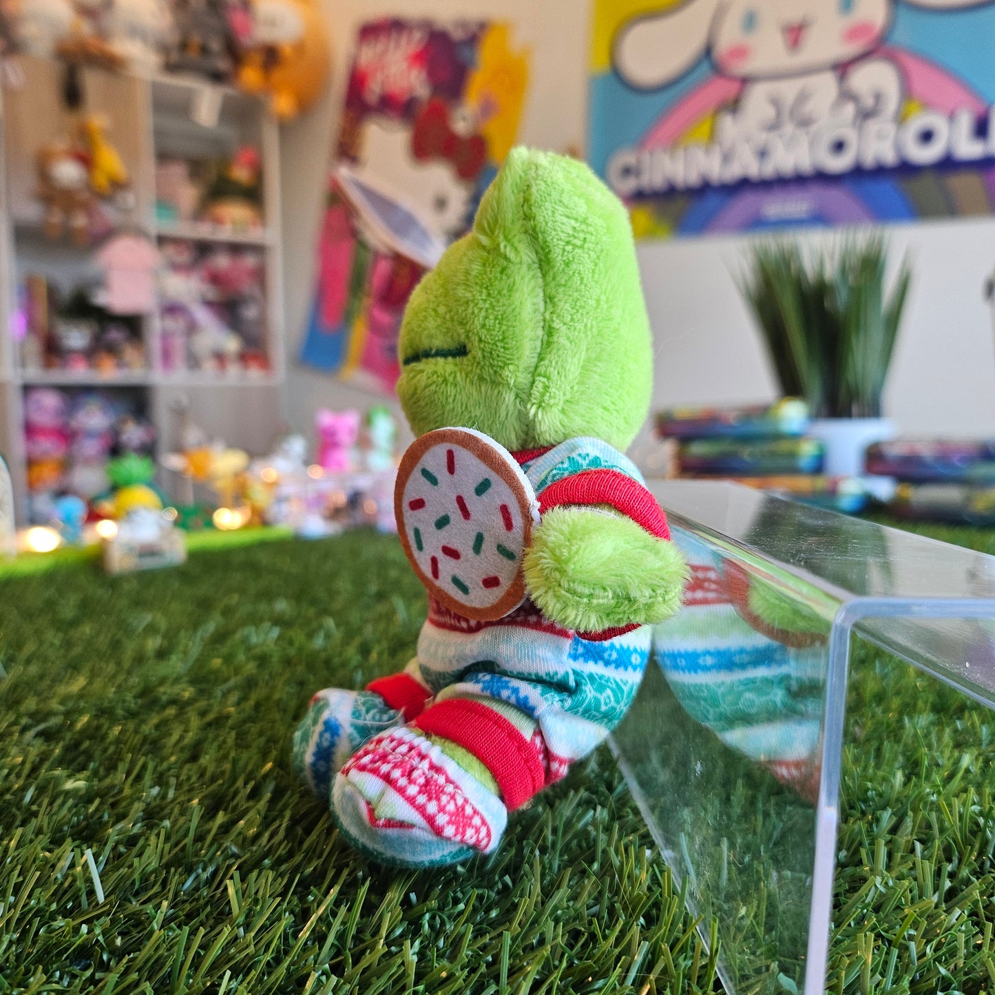 mini build a bear (frog)