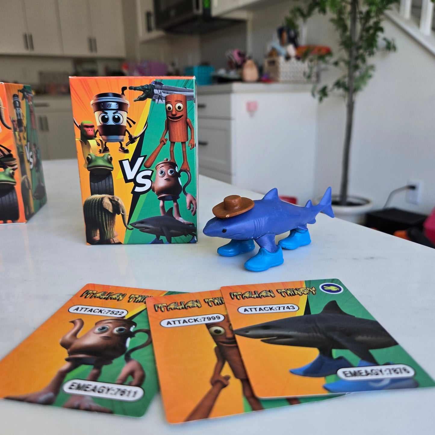 tralalero tralala figure and cards