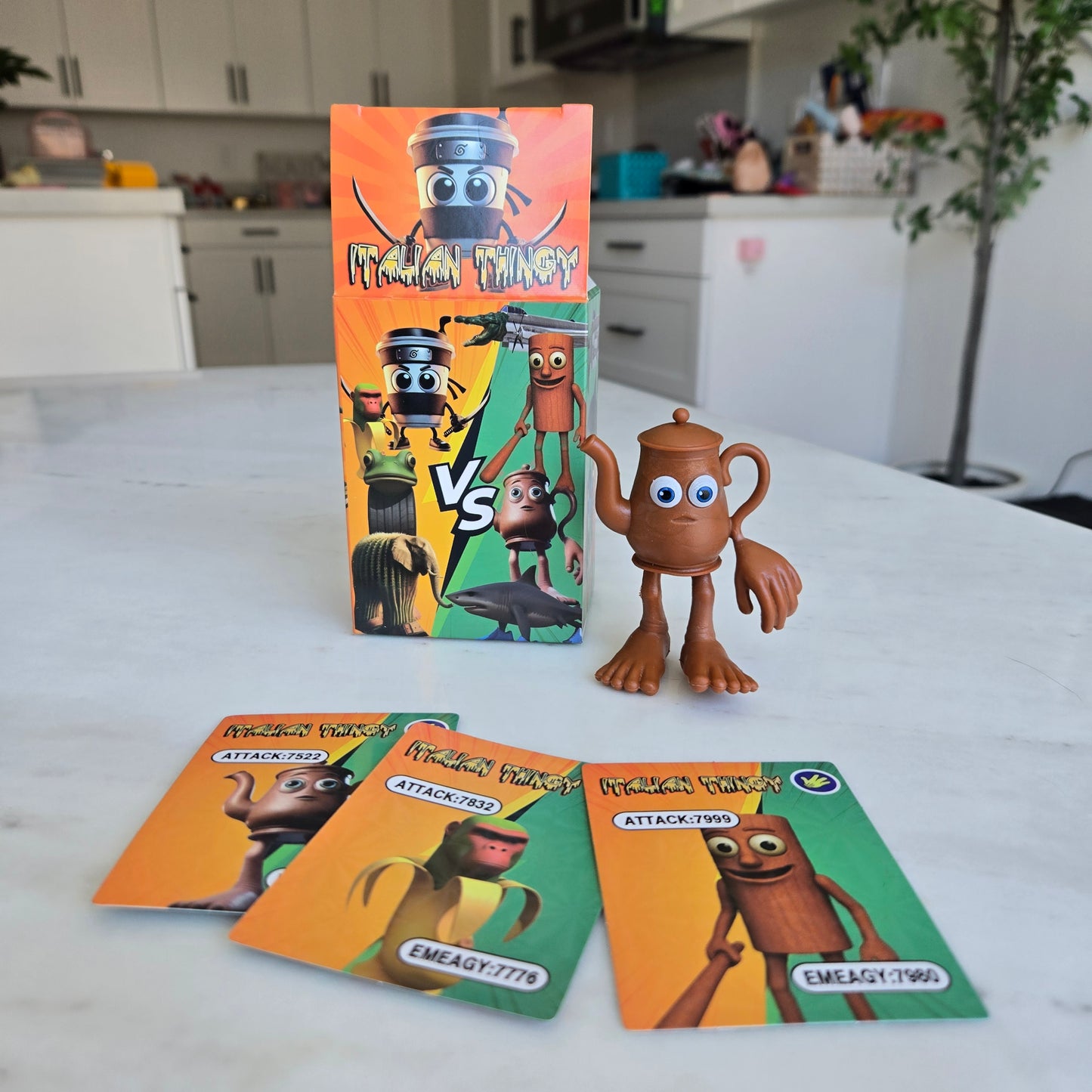 tatatata sahur figure and cards