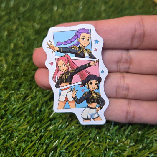 kpop demon hunters sticker