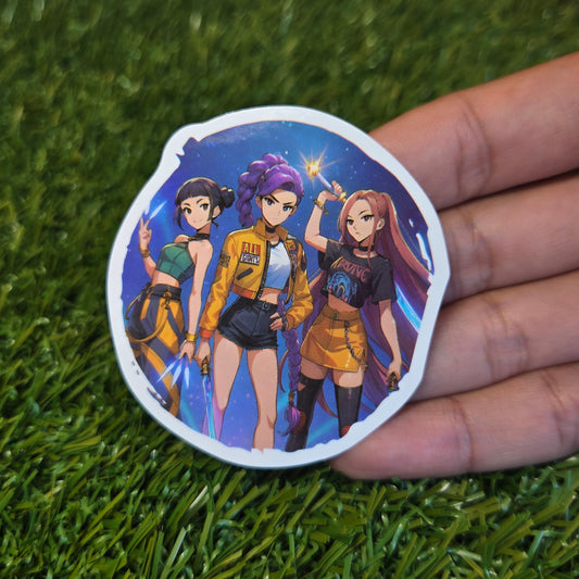 kpop demon hunters sticker